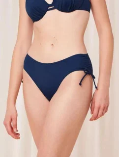 Dámské plavkové kalhotky Summer Mix & Match Midi 01 sd 00RA tmavě modré - Triumph