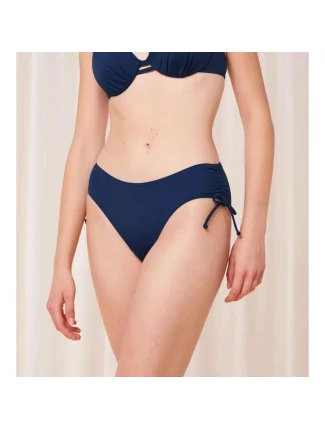 Dámské plavkové kalhotky Summer Mix & Match Midi 01 sd 00RA tmavě modré - Triumph Dámské plavkové kalhotky Summer Mix & Match Midi 01 sd 00RA tmavě modré - Triumph