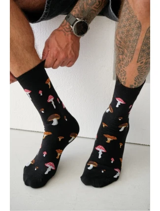 Pánské ponožky Mushrooms 0125.128