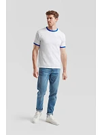 Fruit of the Loom Ringer T Racerback tričko 16.1168 white/black
