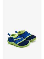 Dětské vodní boty na suchý zip PROWATER PRO-26-48-100B Zelené