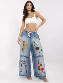 Kalhoty DHJ SP 19183 9.54 modrá