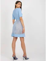 LK SK 506551 šaty.76P světle modrá LK SK 506551 šaty.76P světle modrá