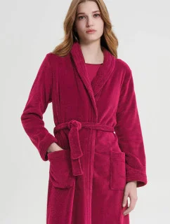 Dámský dlouhý župan 19216 fuchsiová - Vamp