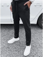 Pánské černé kalhoty FashionStreet UX4413