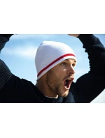 Result Headwear R 368X Pletená čepice s kontrastními pruhy 28.368X blue/white-red