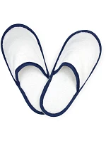 The One Towelling Slippers Froté pantofle 48.1026 white/navy The One Towelling Slippers Froté pantofle 48.1026 white/navy