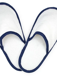 The One Towelling Slippers Froté pantofle 48.1026 white/navy