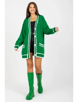 Svetr na zapínání model 170829 Rue Paris Svetr na zapínání model 170829 Rue Paris