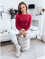 TAMI dámský svetr růžový FashionStreet MY1759