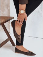 FashionStreet hnědé dámské baleríny ZY1061