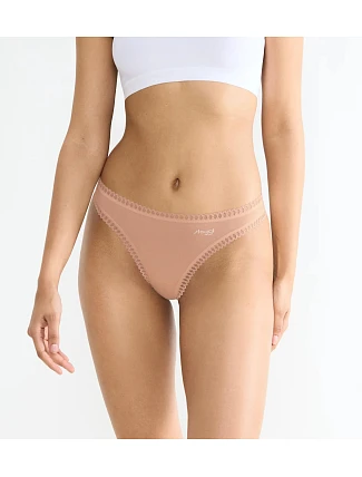 SLOGGI GO CRUSH – 3× String z organické bavlny Sloggi SLOGGI GO CRUSH – 3× String z organické bavlny Sloggi