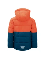 Trollkids Dětská zimní bunda Gryllefjord nepromokavá oranžová/modrá (365-428)