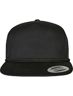 Flexfit 6002 5 panelová kšiltovka "Poplin Golf" 55.6002 black