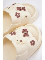 Pěnové Pantofle S Připínáky Ecru Redienna