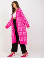 Dámský svetr LC SW 0296 fluo růžový