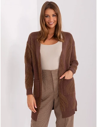 Dámský svetr AT SW 234501.00P hnědý - FPrice