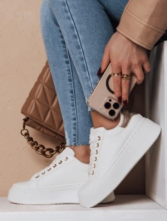 Dámské tenisky na platformě VISOLA gold FashionStreet ZY0696