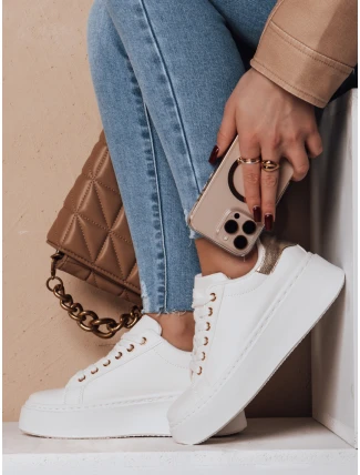 Dámské tenisky na platformě VISOLA gold FashionStreet ZY0696