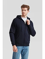 Fruit of the Loom Classic Hooded Sweat Jacket Mikina s kapucí 16.2062 black