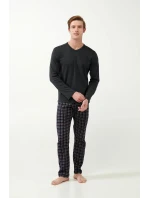 Vamp - Klasické pánské pyžamo 21663 - Vamp Vamp - Klasické pánské pyžamo 21663 - Vamp