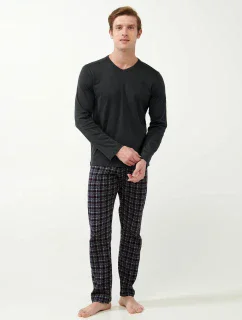 Vamp - Klasické pánské pyžamo 21663 - Vamp