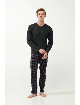 Vamp - Klasické pánské pyžamo 21663 - Vamp Vamp - Klasické pánské pyžamo 21663 - Vamp