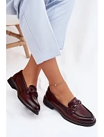 Kožené dámské mokasyny Vinceza 39983 Hnědé