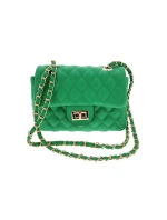 Trendy dámská malá kabelka zelená OH887 - Turbo Bags