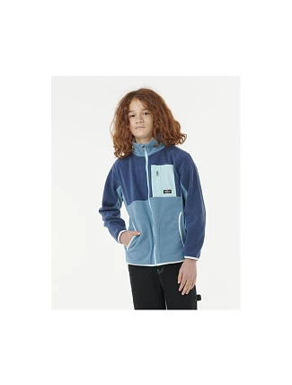 Mikina RIP CURL RAW ENERGY BLOCK FLEECE – BOY, modrá