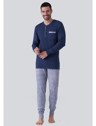 Pánské pyžamo Karel Piu KF7128