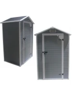 Zahradní domek na nářadí z PVC 133,5x103x202CM