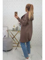 Zateplená bunda s kapucí mocca Zateplená bunda s kapucí mocca