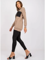 Dámská souprava -EM-KMPL-615.33 - tmavě lila Dámská souprava -EM-KMPL-615.33 - tmavě lila