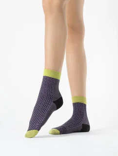 Ponožky Fiore G 1118 Op-Art 40 den