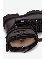 Dětské černé sněhule Adelisse Dětské černé sněhule Adelisse