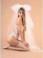 Dámské samodržící punčochy VERONA - 20 DEN