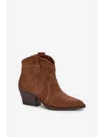 Boty na podpatku  model 219126 Step in style