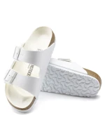 Birkenstock dámské/pánské žabky Birkenstock Arizona Birko-Flor Regular wide-foot for summer white (1019061)