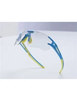 Sportovní brýle Rockbros s fotochromatickou modrou/zelenou barvou