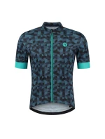 Rogelli dres RUBIK šedá-tyrkysová M