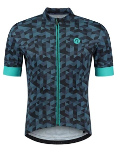 Rogelli dres RUBIK šedá-tyrkysová M