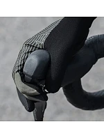 Cyklistické rukavice Rockbros 16110006002 tlumení velikost M - zelená/černá