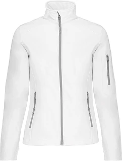 Kariban K 400 Dámská 3-vrstvá softshellová bunda 20.K400 white