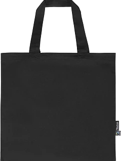 Neutral O 90006 Fairtrade keprová taška z bio bavlny 77.0006 black