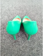 Dámské lodičky na jehlovém podpatku B-831 Zelená - Bellucci Dámské lodičky na jehlovém podpatku B-831 Zelená - Bellucci