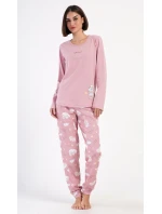 Dámské pyžamo dlouhé Méďa s polštářem