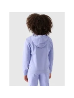 Dívčí mikina s kapucí 4F Junior 4FJWMM00TSWSF1315-32S