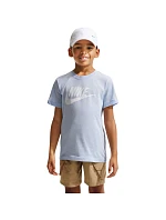 Dětské tričko Nike Sportswear, světle modré, FZ5178 407