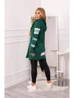 Zelená bez rukávů